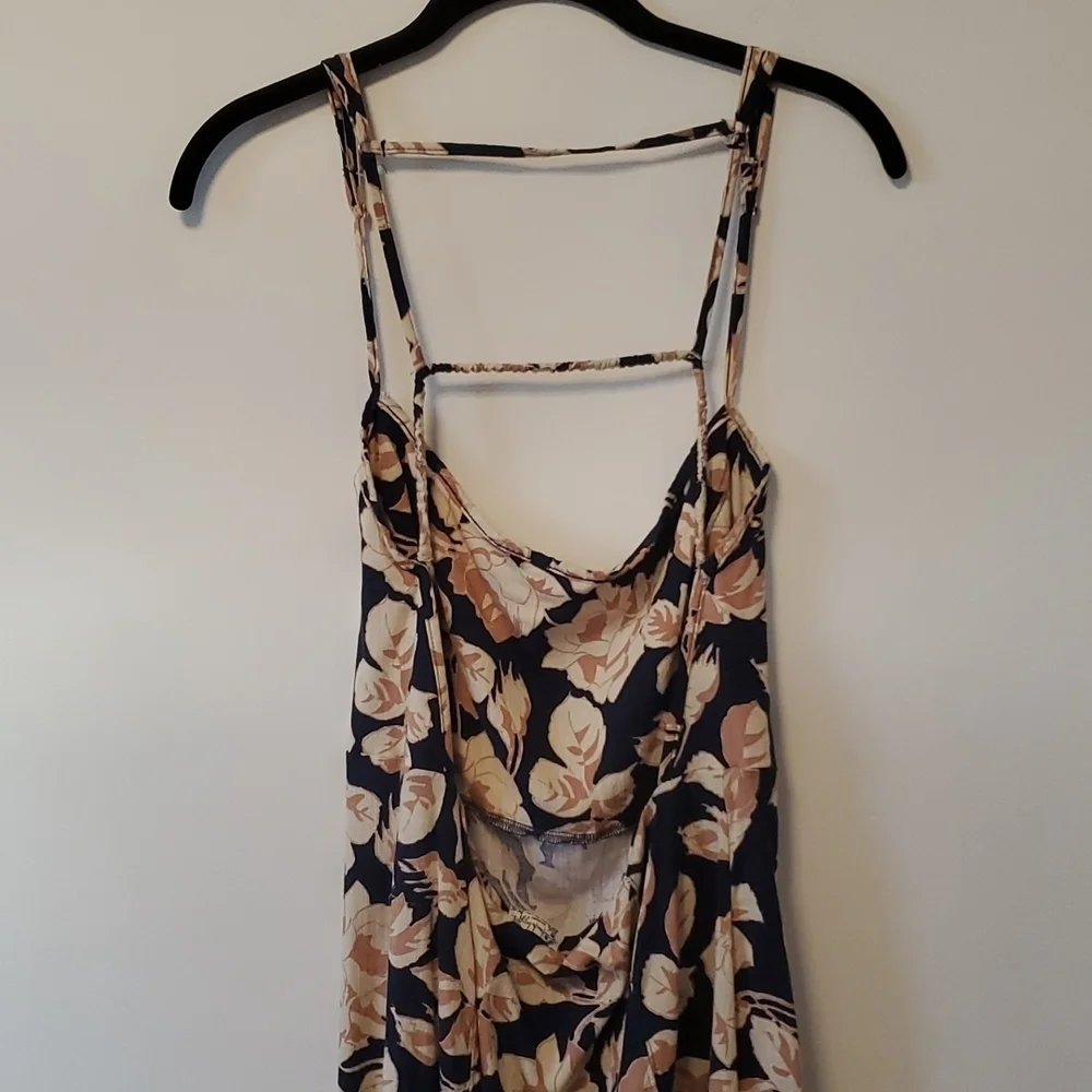 Free People Bring It Back Printed Slip Dress